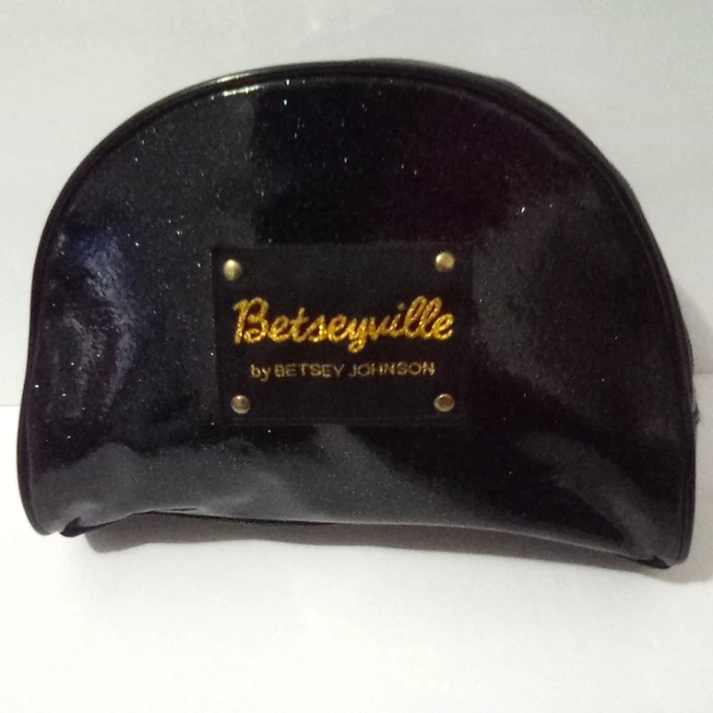 Betseyville By:‎ Betsey Johnson makeup bag
